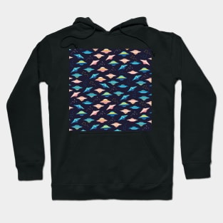 Cute Flying Saucer Pattern Hoodie